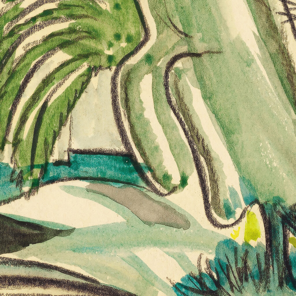 Study for ‘Dancing Tree Arthur Dove 8 mockup