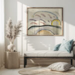 Study for ‘Sun and Moon Arthur Dove 5 mockup