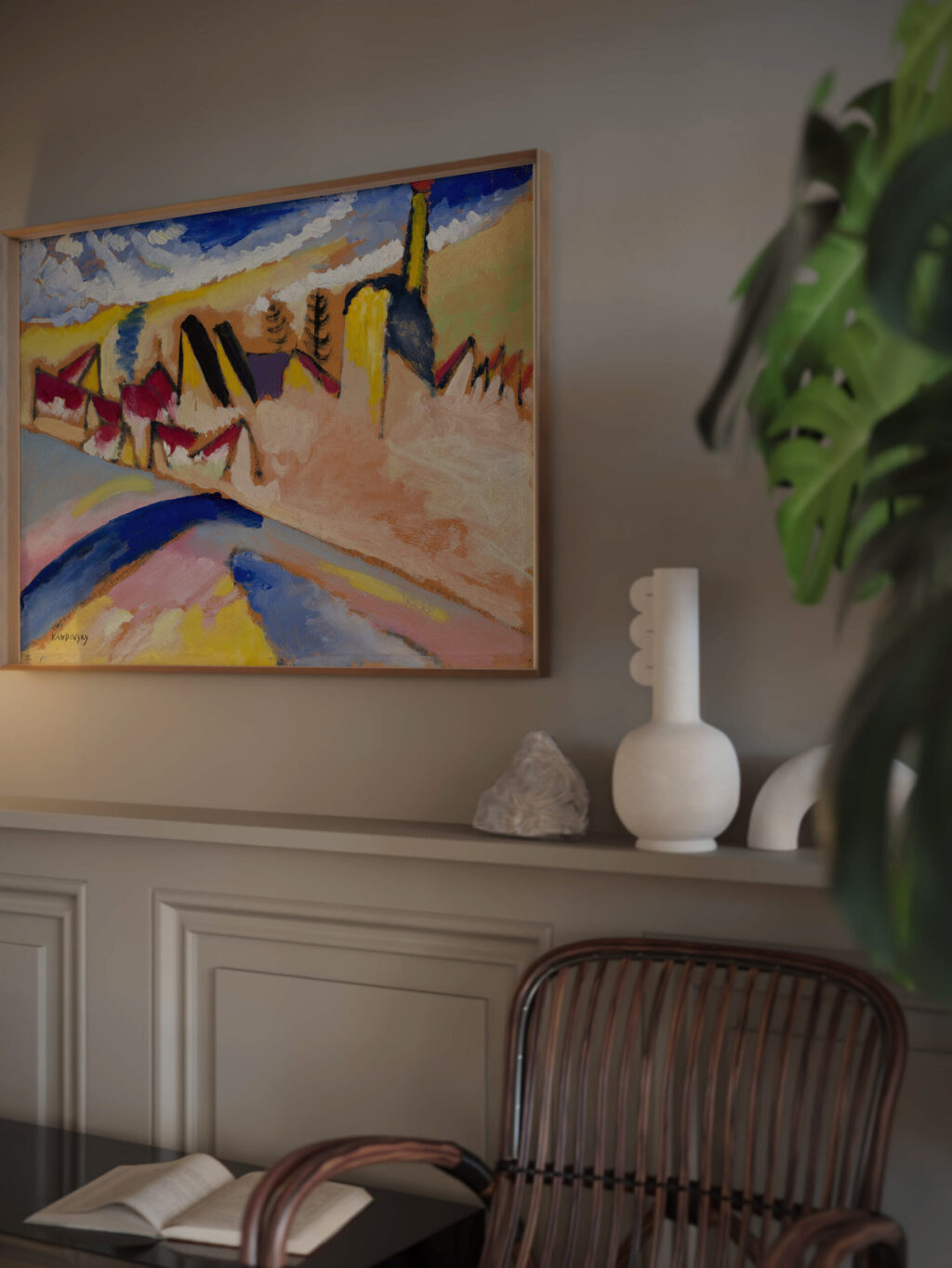 Study for ‘Winter No. II 1911 Wassily Kandinsky video mockup