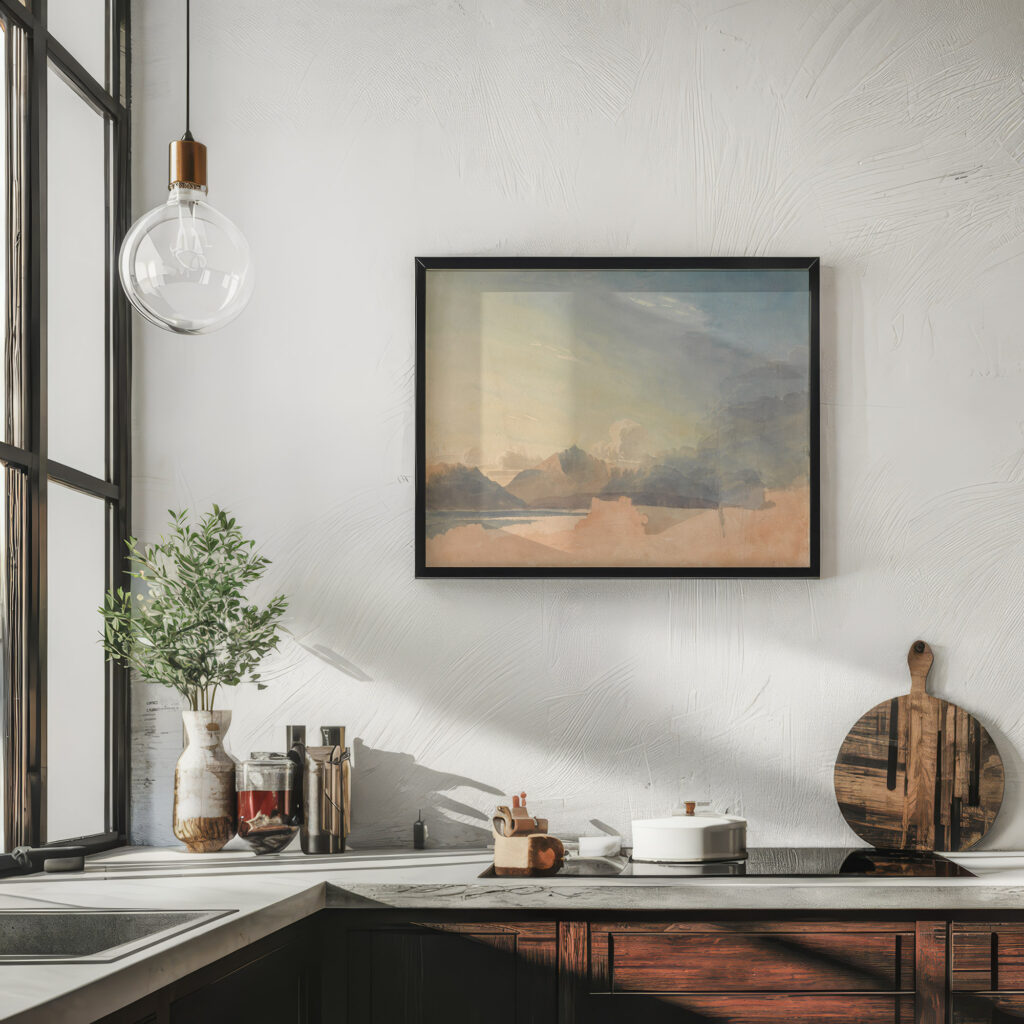 Study near Harlech Castle Cornelius Varley 6 mockup