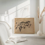 Study of a Cat Rik Wouters 4 mockup