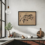 Study of a Cat Rik Wouters 6 mockup