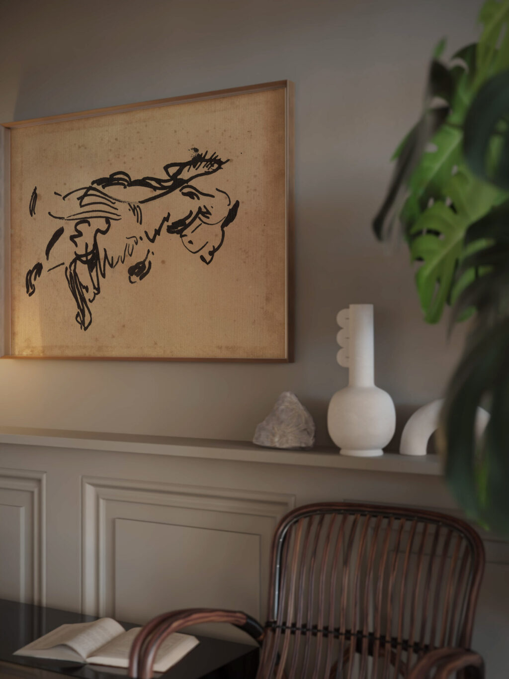 Study of a Cat Rik Wouters video mockup