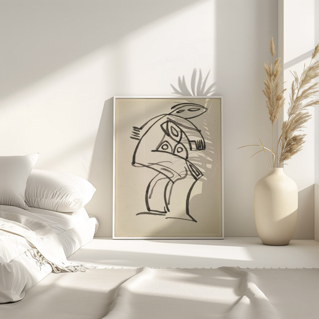 Study of a Female Figure 1910 1915 Henri Gaudier Brzeska 4 mockup