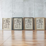 Study of a Female Figure 1910 1915 Henri Gaudier Brzeska framed posters mockup