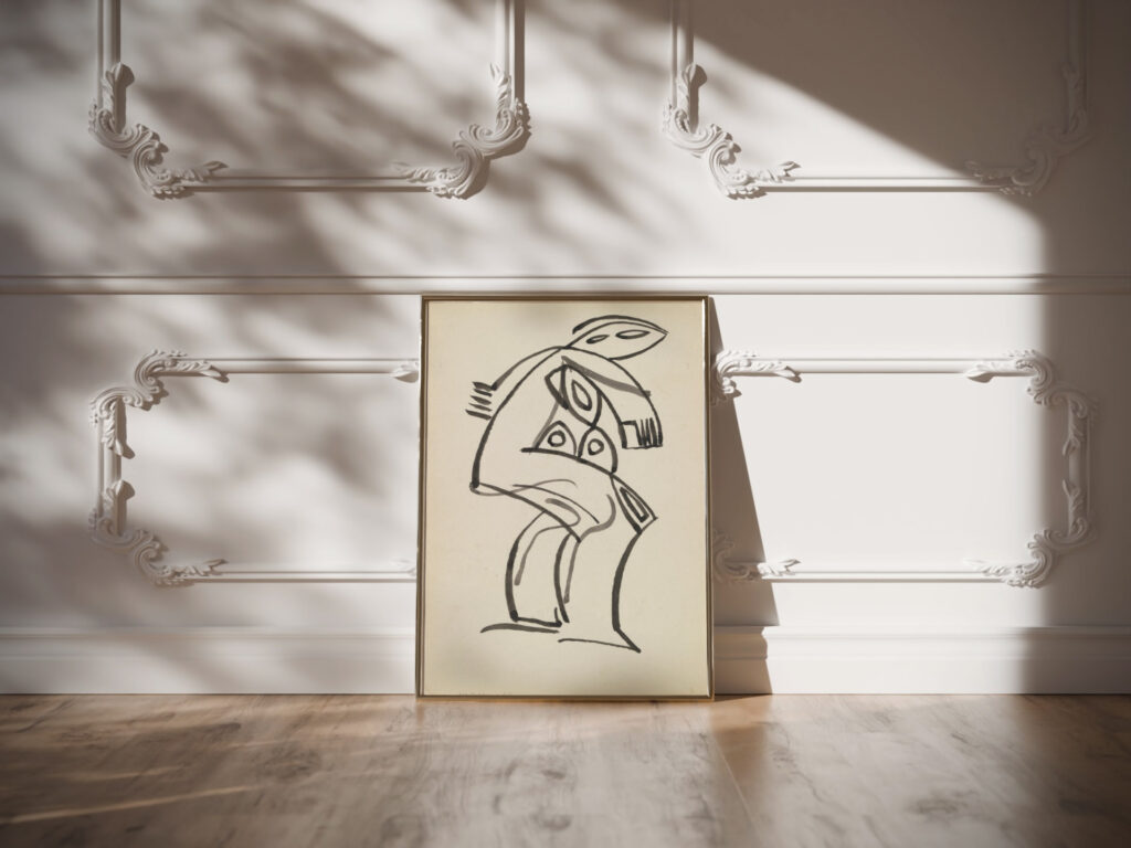 Study of a Female Figure 1910 1915 Henri Gaudier Brzeska video mockup