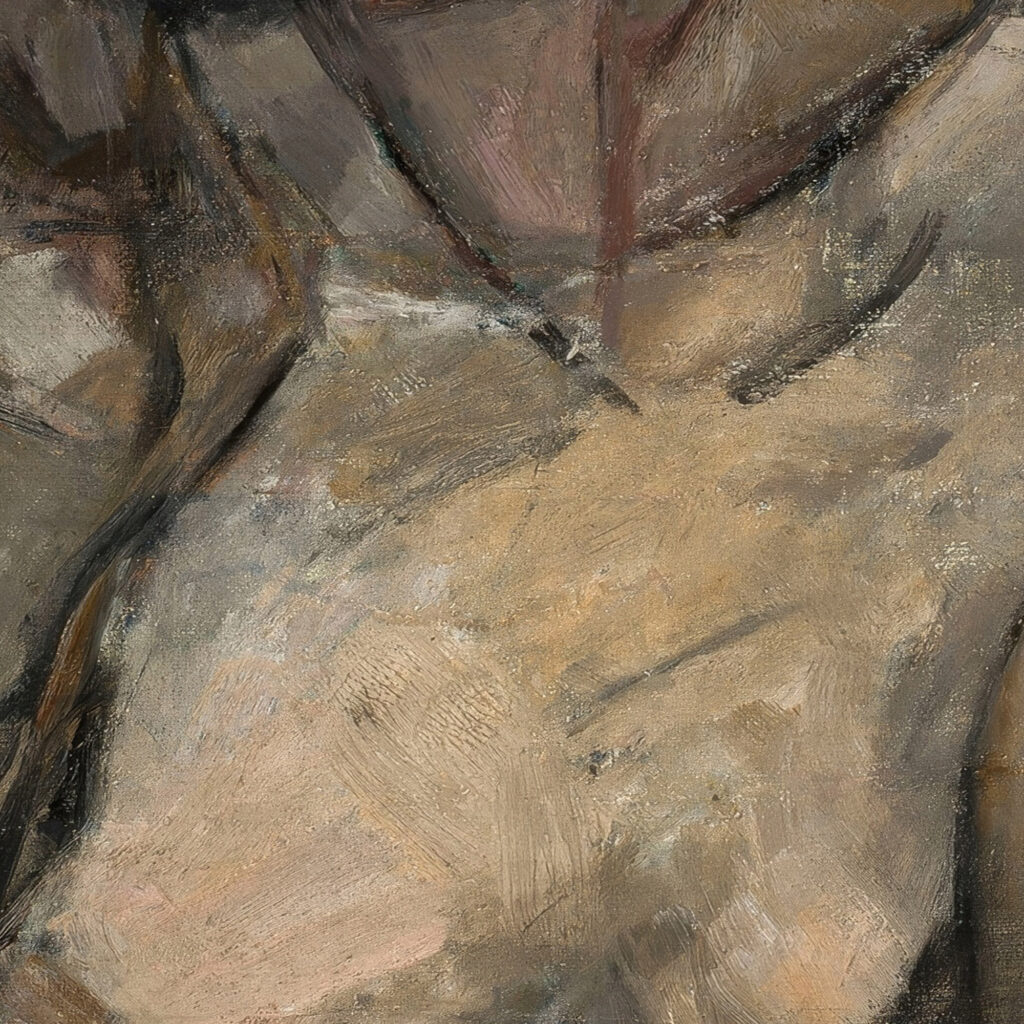 Study of a nude Female half nude 1912 Tadeusz Makowski 8 mockup