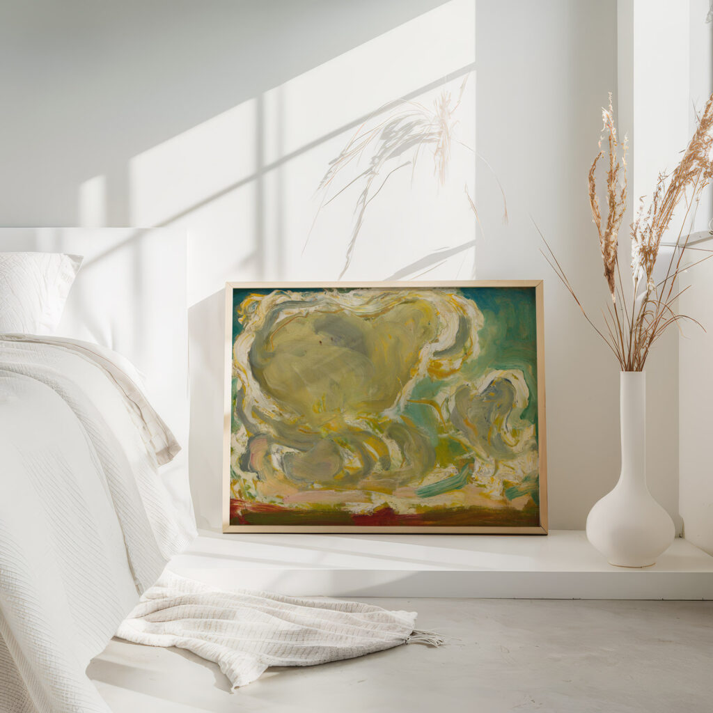 Study of clouds 1906 Konrad Krzyzanowski 4 mockup