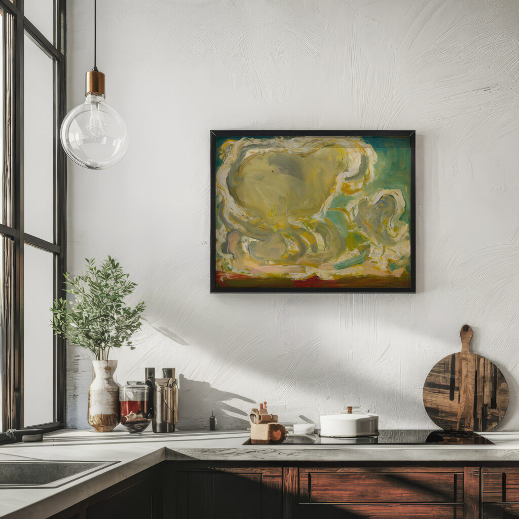 Study of clouds 1906 Konrad Krzyzanowski 6 mockup