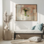 Study of exterior of a red brick house Edwin Austin Abbey 5 mockup