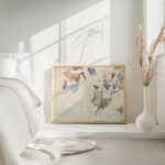 Study of mountain flowers 1880 Ladislav Mednyanszky 4 mockup