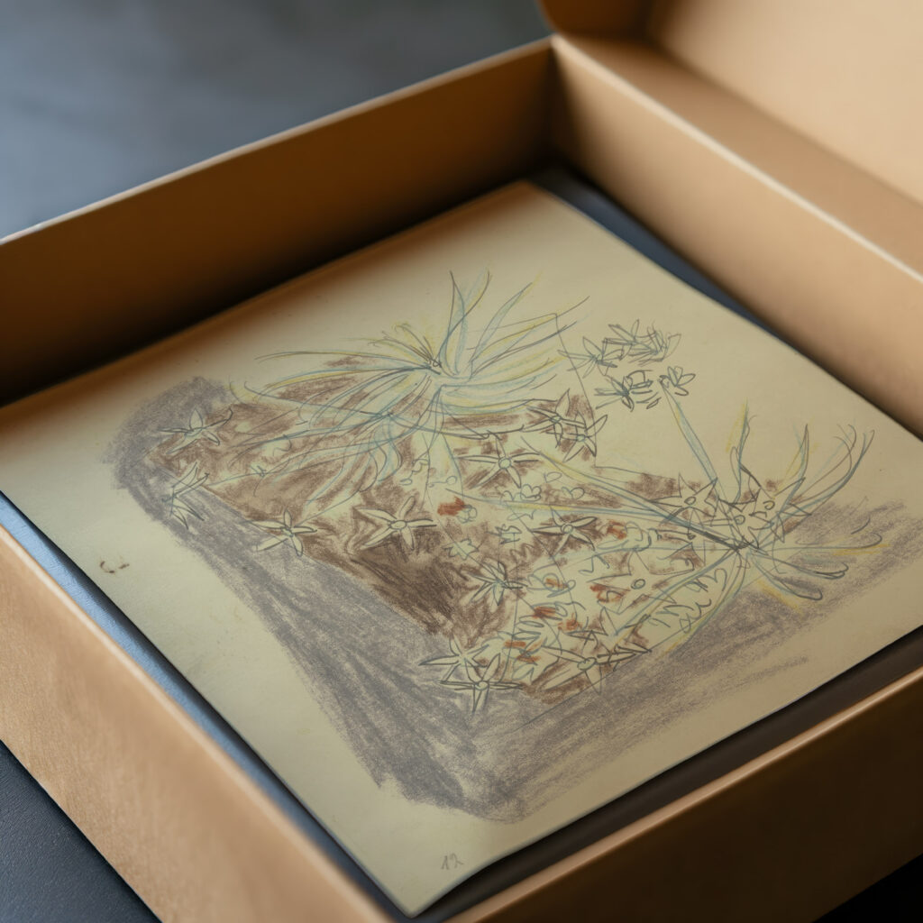 Study of plants 2 August Babberger video mockup