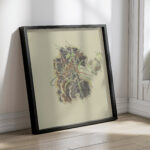 Study of plants August Babberger 4 mockup