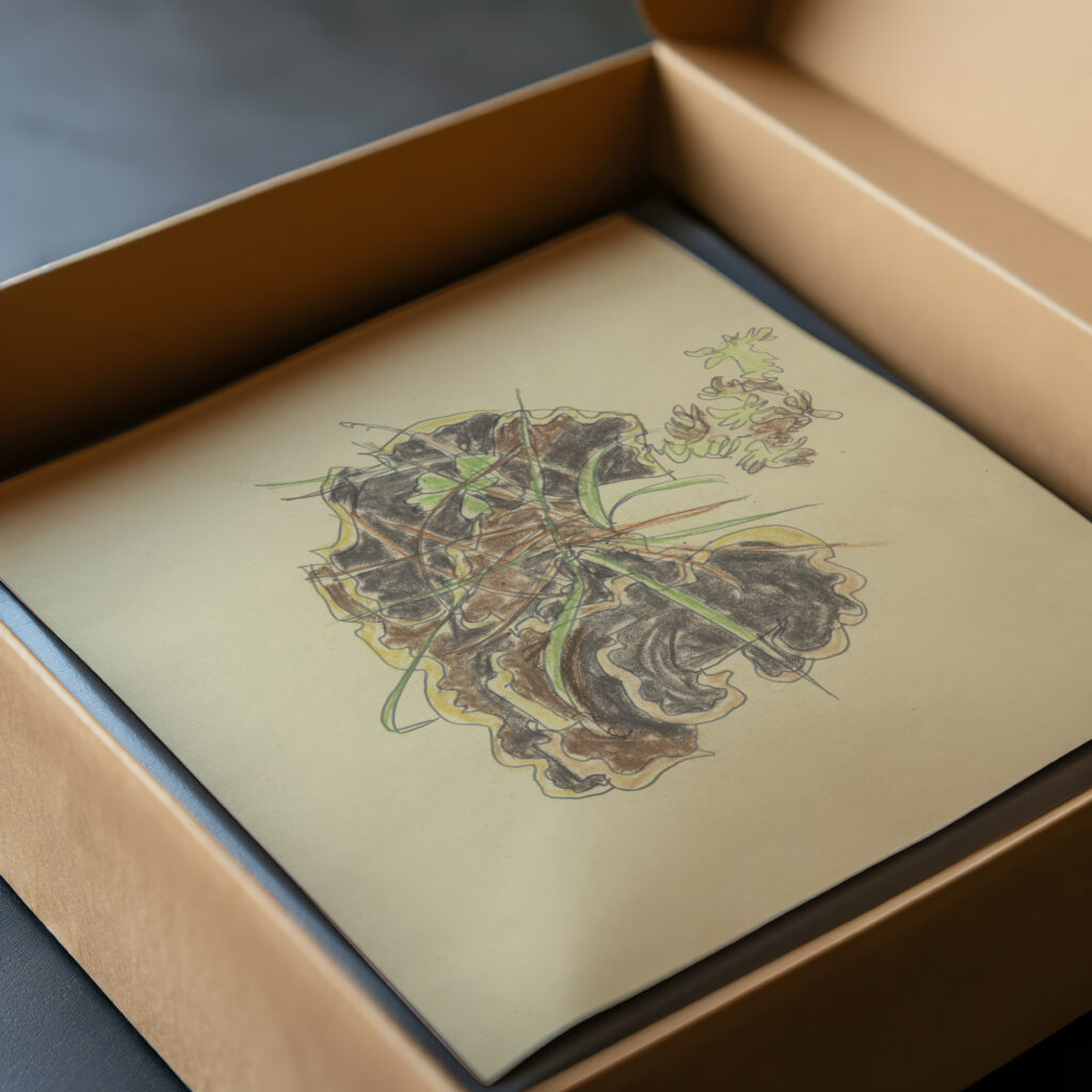 Study of plants August Babberger video mockup