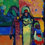 Study on Improvisation No. 2 Funeral March 1909 Wassily Kandinsky 8 mockup