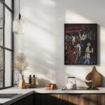 Study on ‘Panic 1907 Wassily Kandinsky 6 mockup