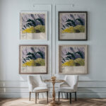 Sturm around 1921 Karl Wiener framed posters mockup