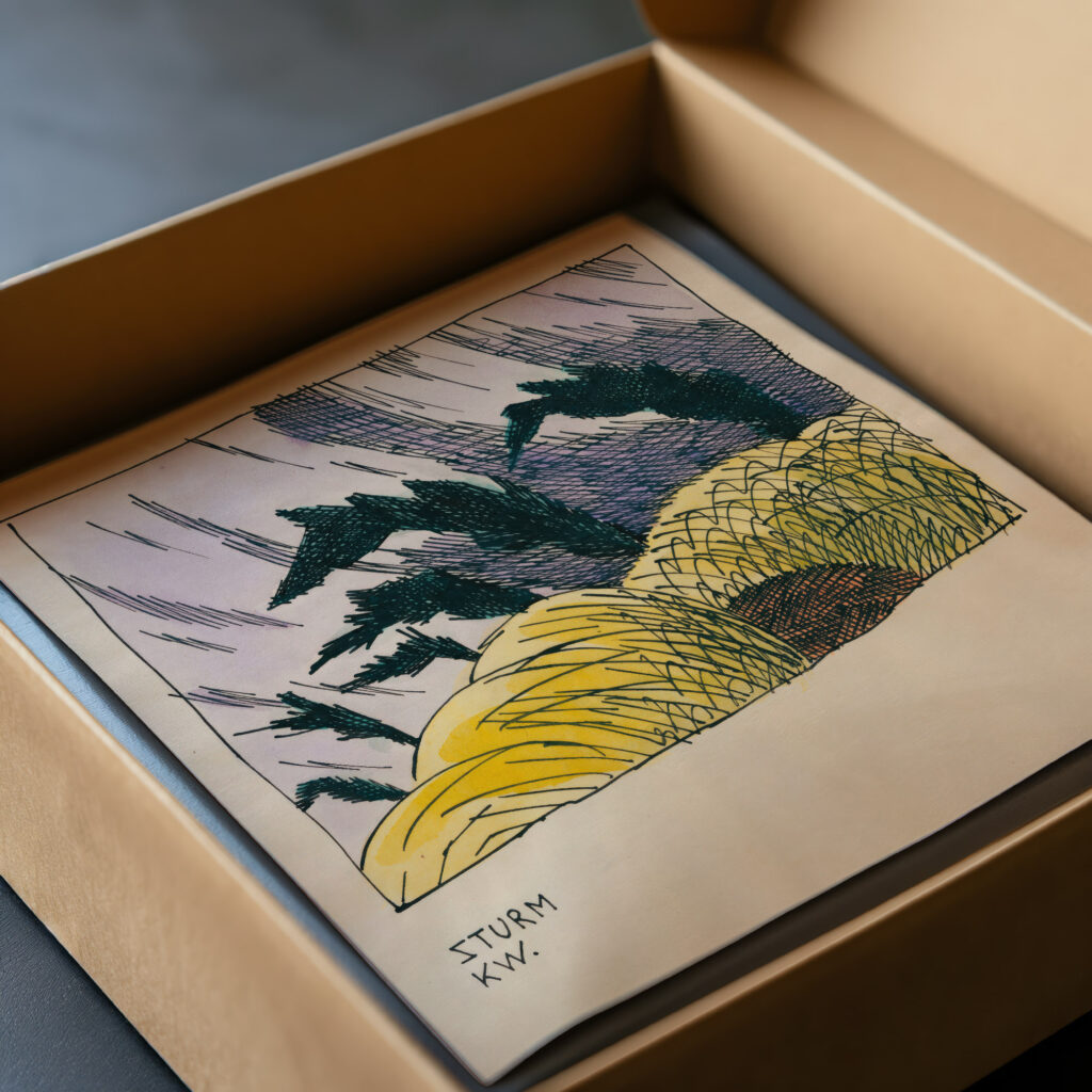 Sturm around 1921 Karl Wiener video mockup