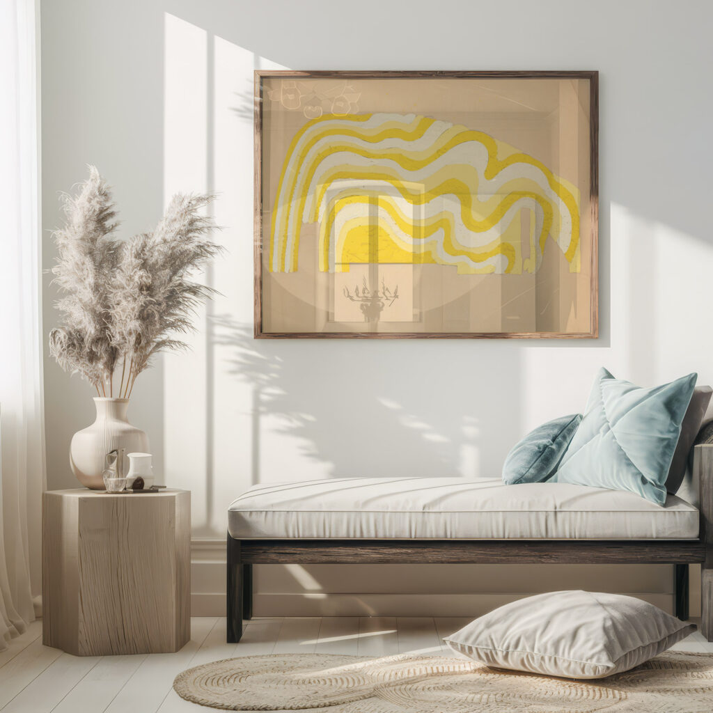 Suggested treatments of Auditorium for Theatre and Concert Hall New York Worlds Fair 1938 Winold Reiss 5 mockup