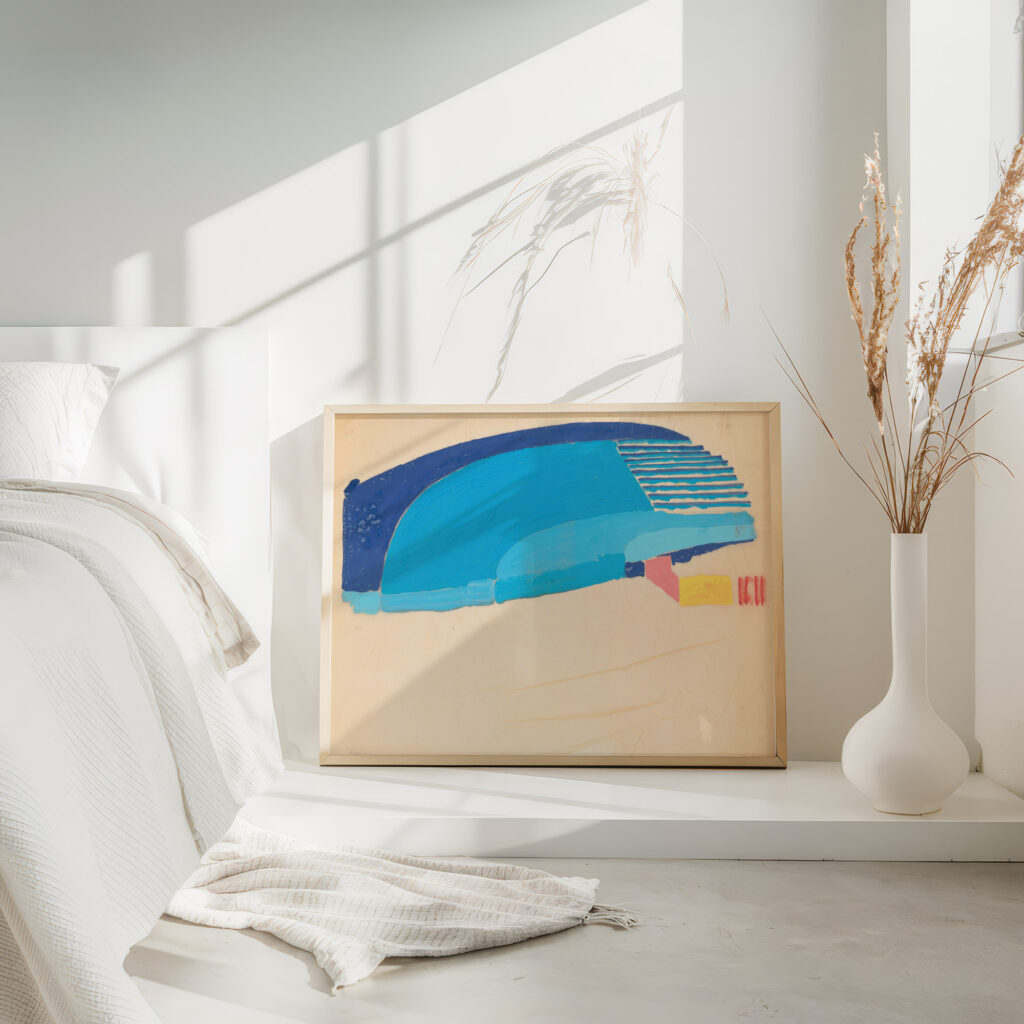 Suggested treatments of Auditorium for Theatre and Concert Hall New York Worlds Fair 1939. Sketch for Scheme A 1938 Winold Reiss 4 mockup