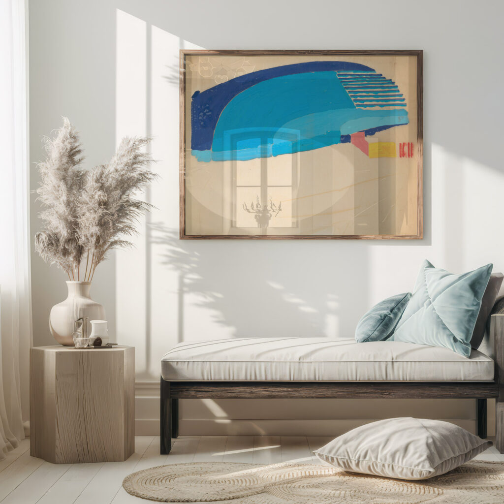 Suggested treatments of Auditorium for Theatre and Concert Hall New York Worlds Fair 1939. Sketch for Scheme A 1938 Winold Reiss 5 mockup