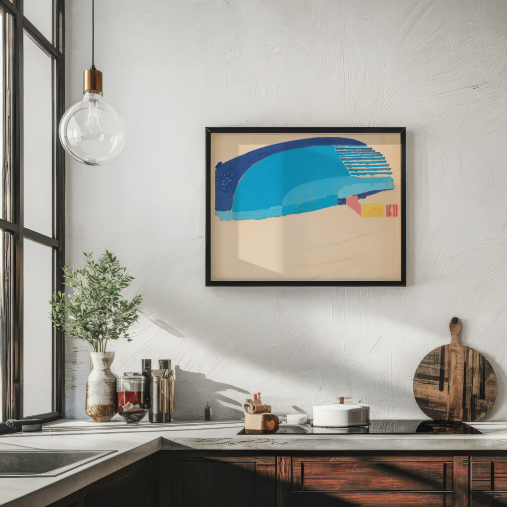 Suggested treatments of Auditorium for Theatre and Concert Hall New York Worlds Fair 1939. Sketch for Scheme A 1938 Winold Reiss 6 mockup