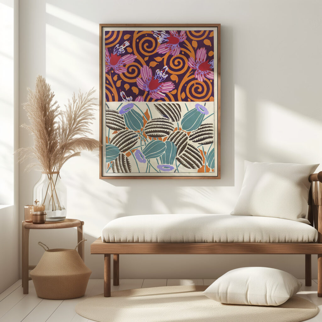 Suggestions pour etoffes et tapis Pl.02 1923 Emile Allain Seguy 5 mockup