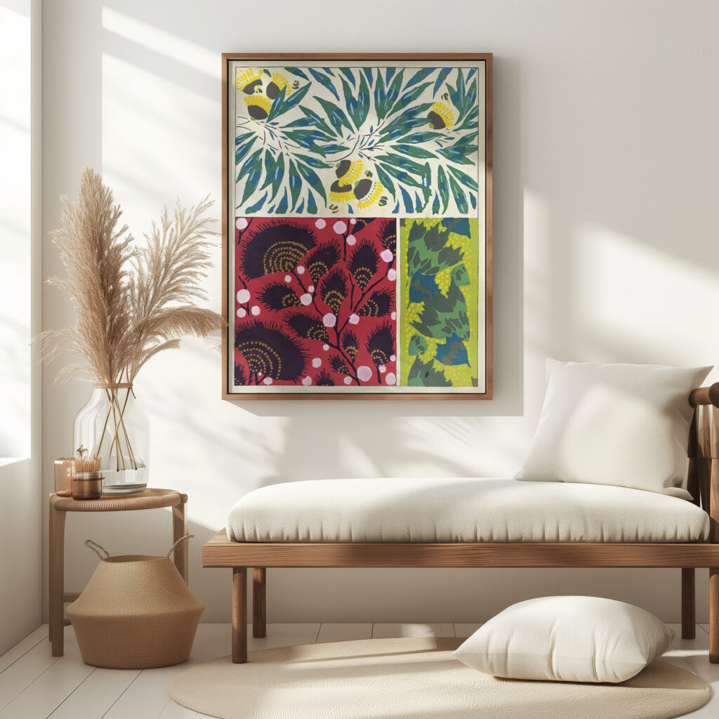 Suggestions pour etoffes et tapis Pl.04 1923 Emile Allain Seguy 5 mockup