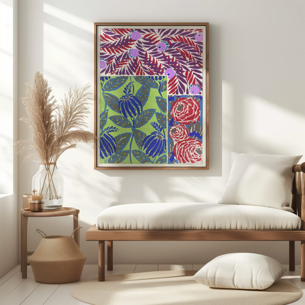 Suggestions pour etoffes et tapis Pl.06 1923 Emile Allain Seguy 5 mockup