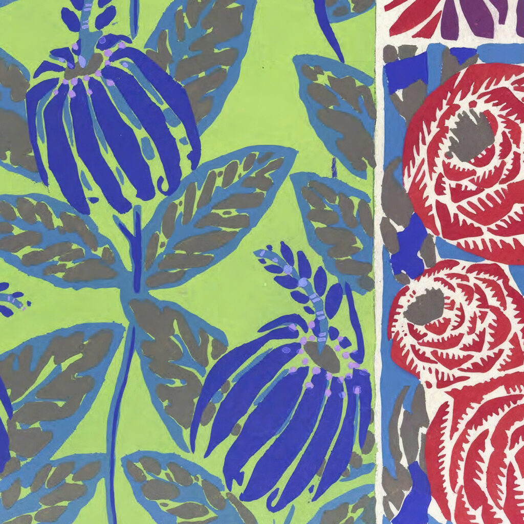 Suggestions pour etoffes et tapis Pl.06 1923 Emile Allain Seguy 8 mockup