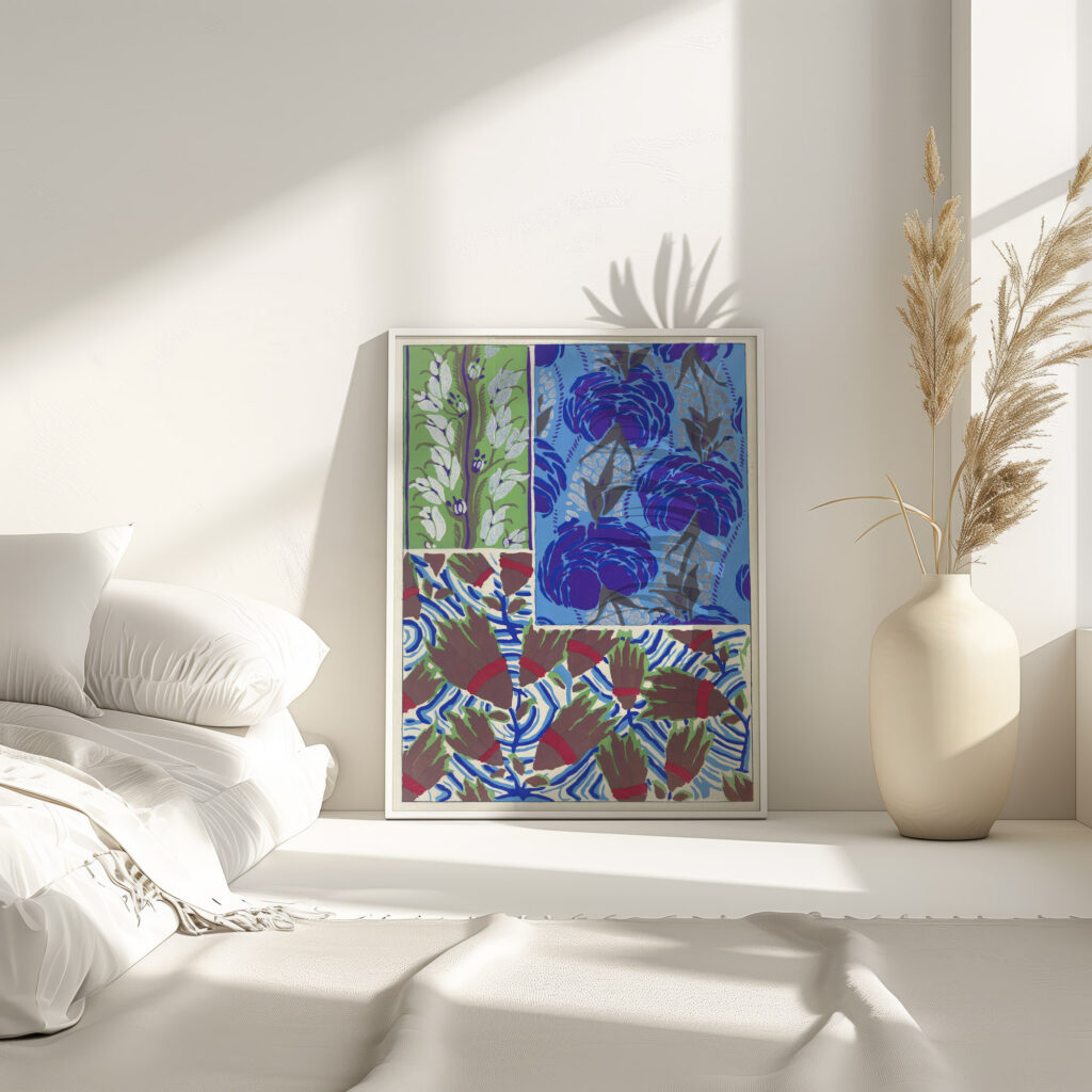 Suggestions pour etoffes et tapis Pl.08 1923 Emile Allain Seguy 4 mockup