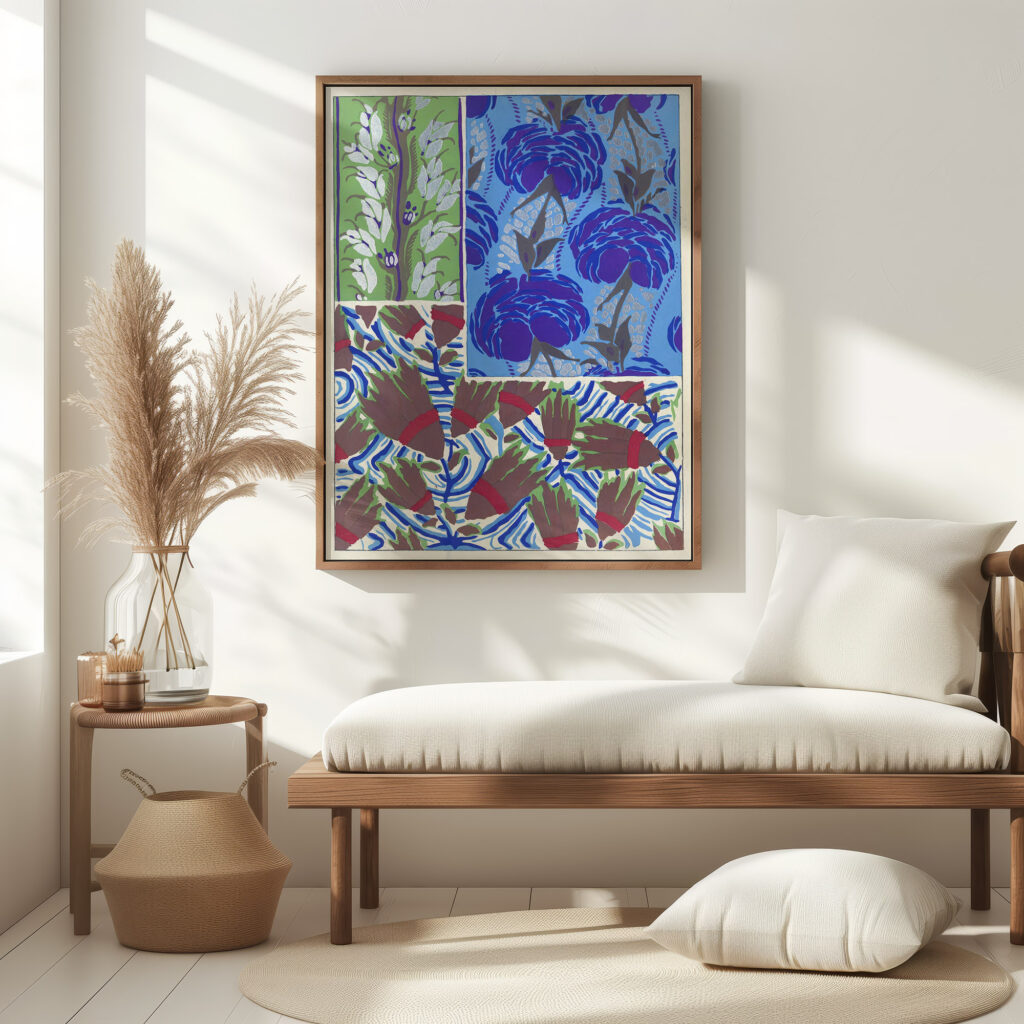 Suggestions pour etoffes et tapis Pl.08 1923 Emile Allain Seguy 5 mockup