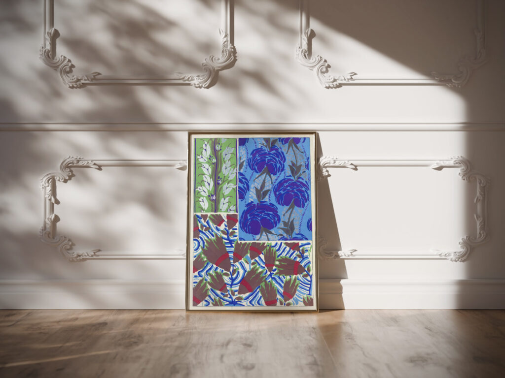 Suggestions pour etoffes et tapis Pl.08 1923 Emile Allain Seguy video mockup