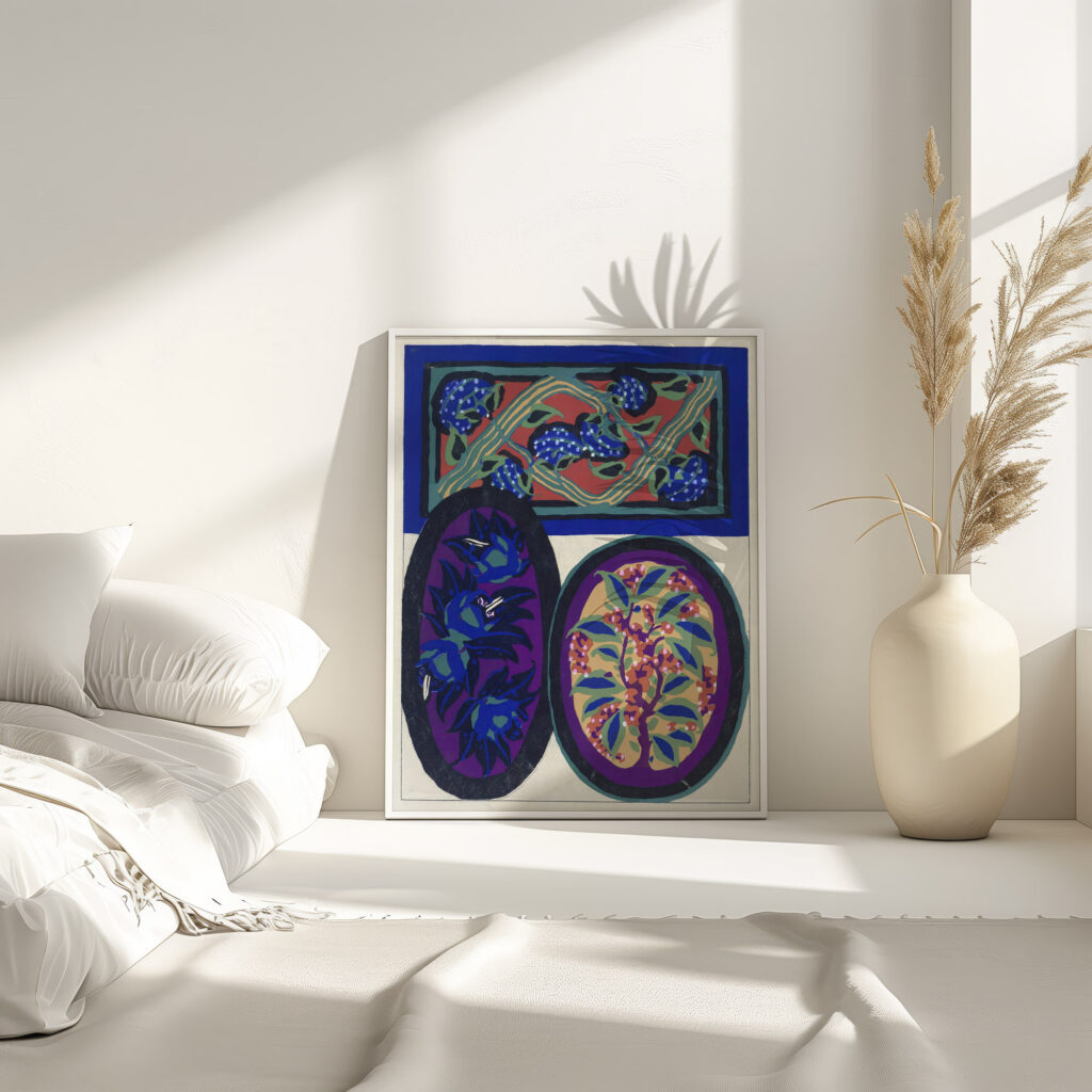 Suggestions pour etoffes et tapis Pl.09 1923 Emile Allain Seguy 4 mockup