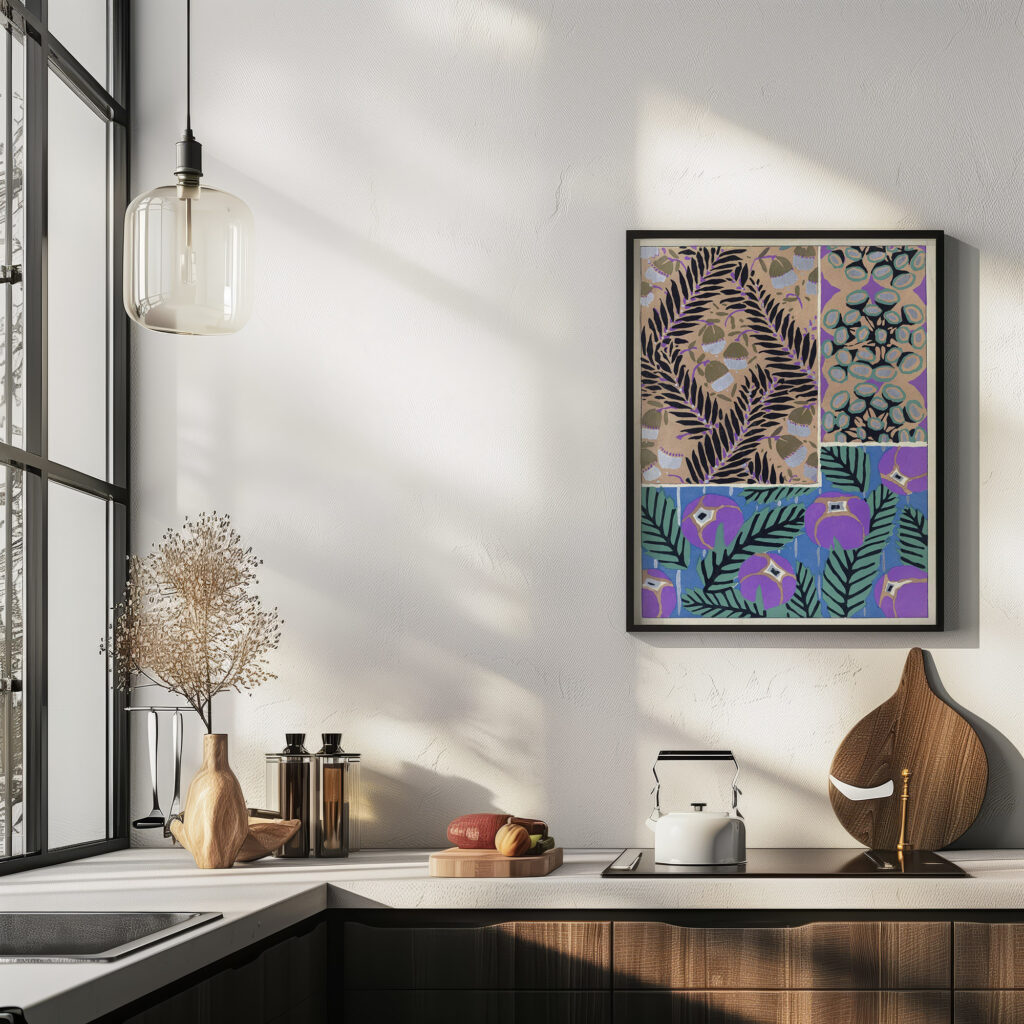 Suggestions pour etoffes et tapis Pl.12 1923 Emile Allain Seguy 6 mockup