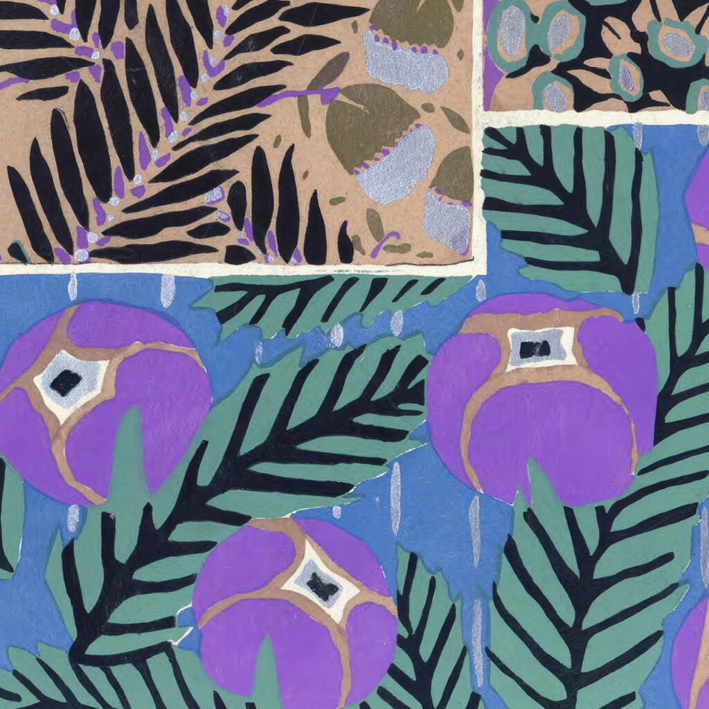 Suggestions pour etoffes et tapis Pl.12 1923 Emile Allain Seguy 8 mockup