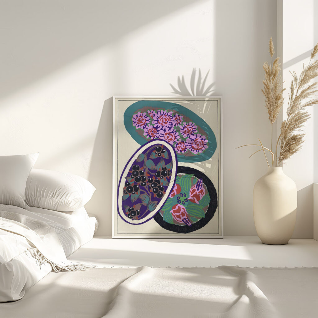 Suggestions pour etoffes et tapis Pl.13 1923 Emile Allain Seguy 4 mockup