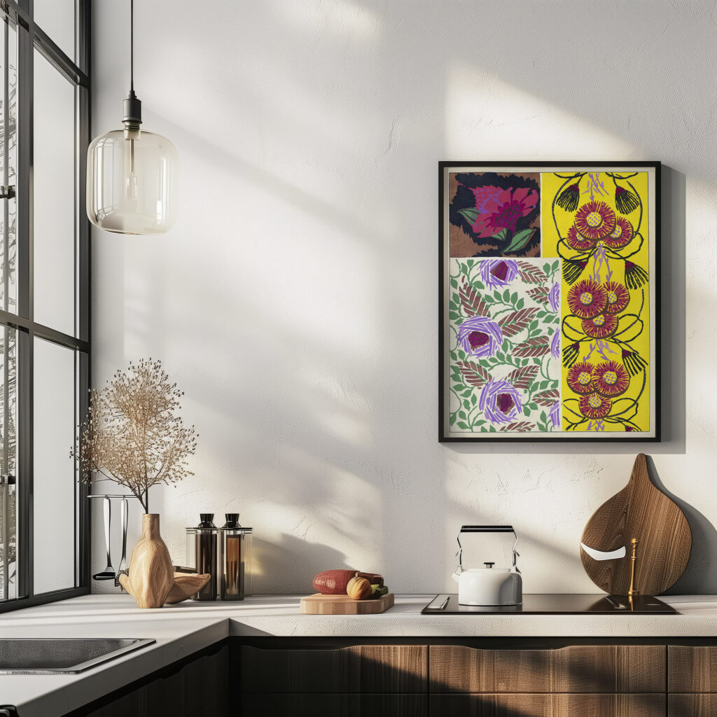 Suggestions pour etoffes et tapis Pl.14 1923 Emile Allain Seguy 6 mockup