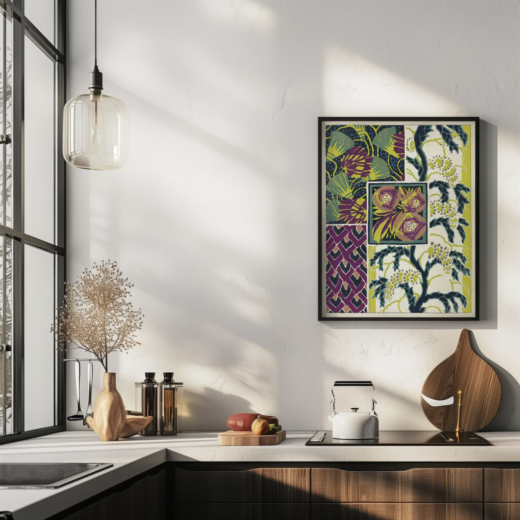 Suggestions pour etoffes et tapis Pl.18 1923 Emile Allain Seguy 6 mockup