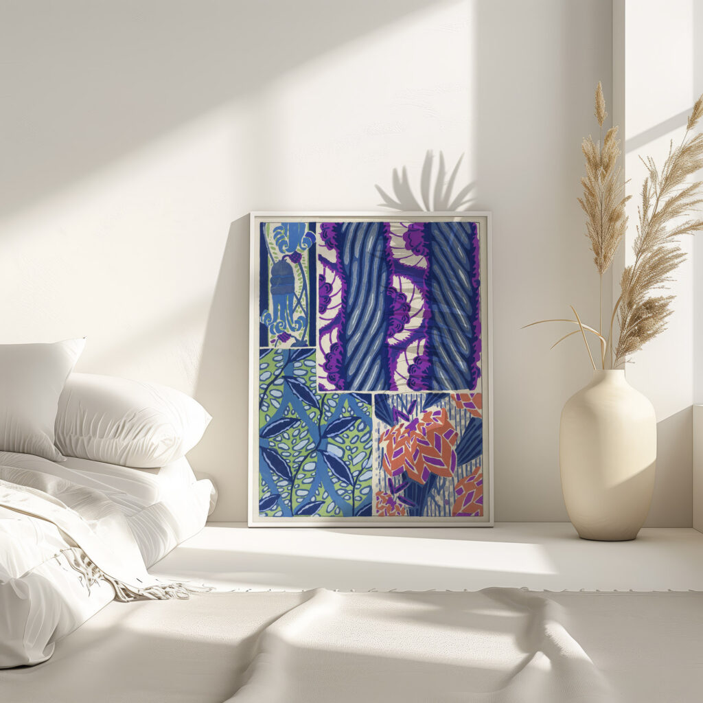 Suggestions pour etoffes et tapis Pl.20 1923 Emile Allain Seguy 4 mockup