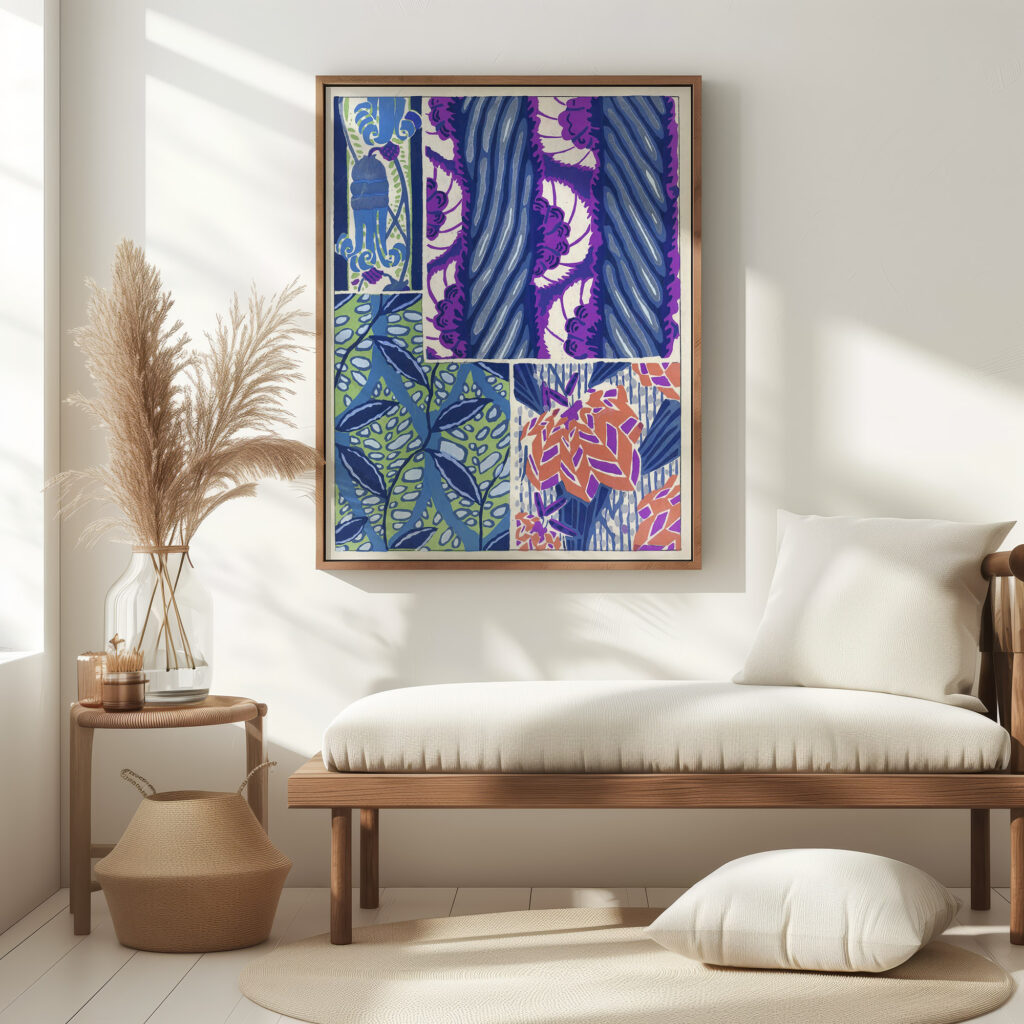 Suggestions pour etoffes et tapis Pl.20 1923 Emile Allain Seguy 5 mockup