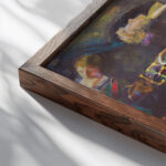 Sugupuu 2013 Tiit Paasuke close up dark wood mockup