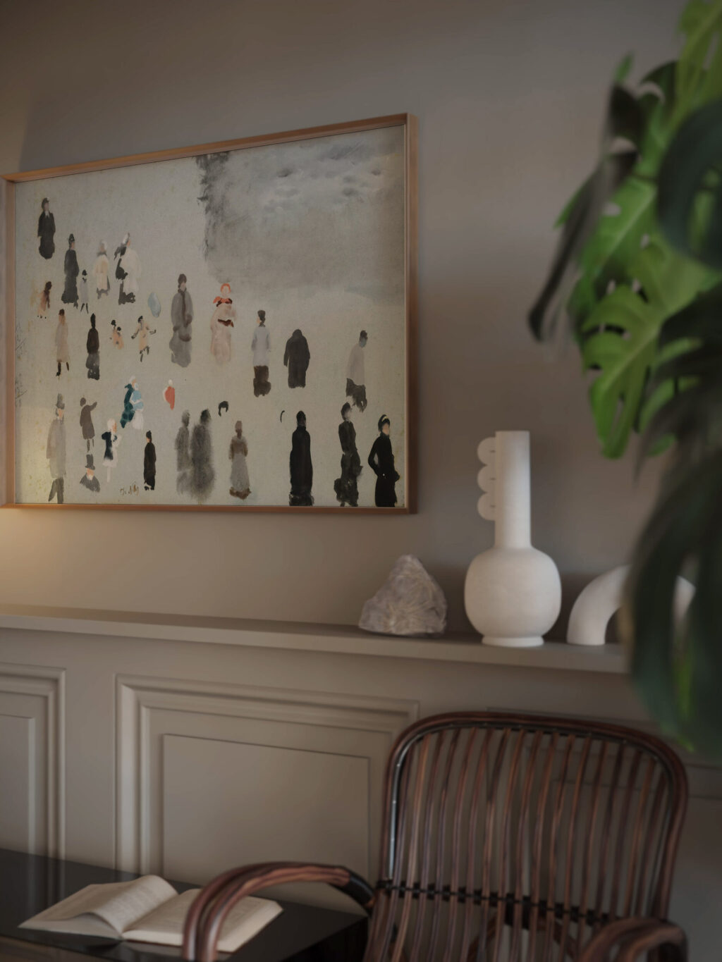Sulle Strade Di Parigi On The Streets Of Paris Giuseppe De Nittis video mockup