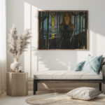 Summernight. The Voice 1896 Edvard Munch 5 mockup