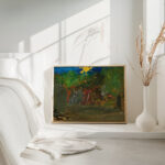 Sun over a garden 1908 Tadeusz Makowski 4 mockup