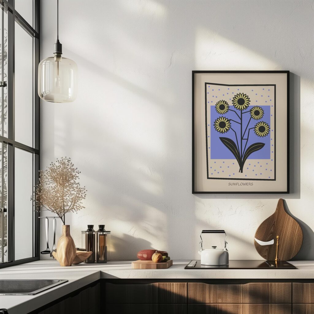 Sunflowers 6 mockup