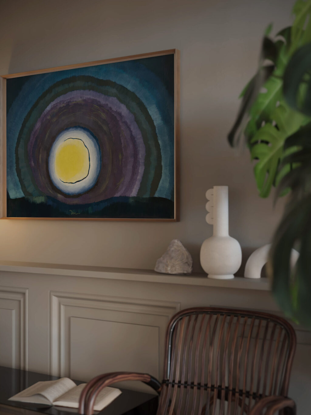 Sunrise III 1936–37 Arthur Dove video mockup