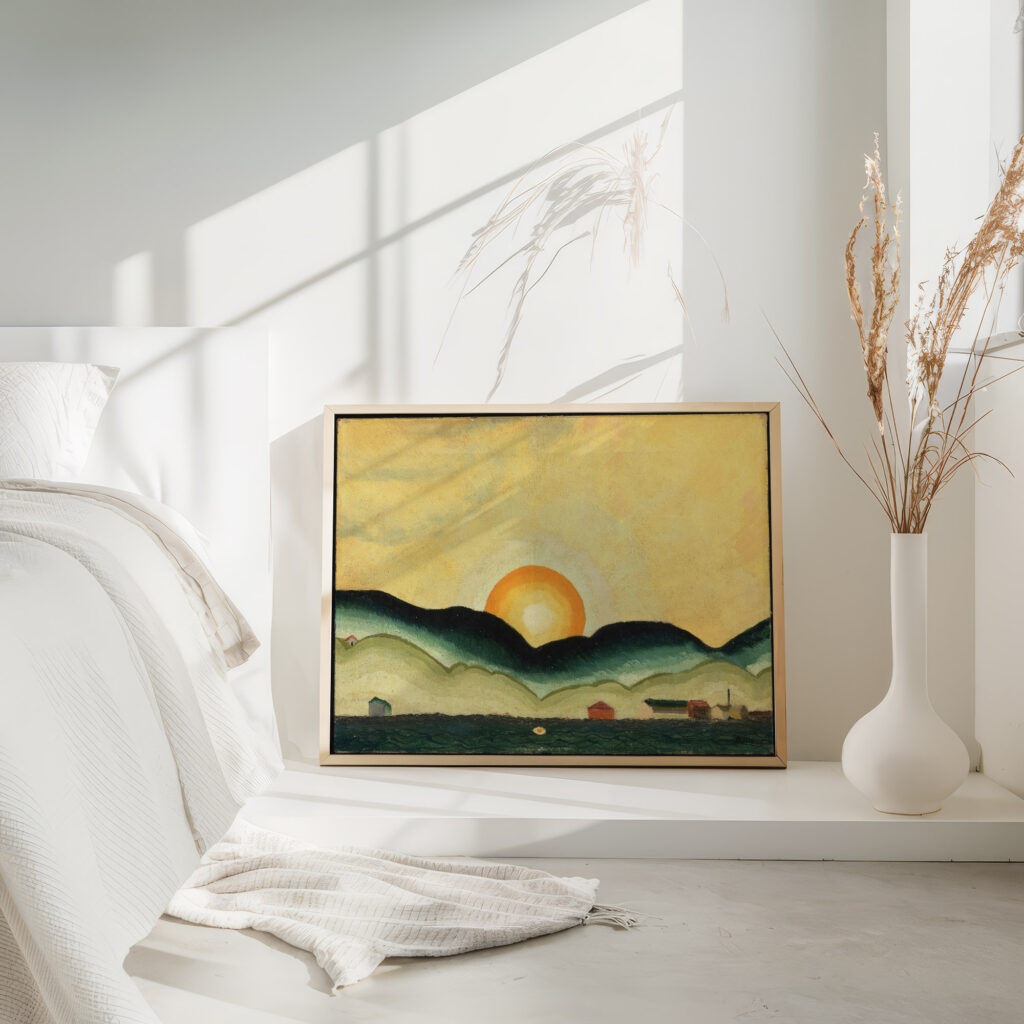 Sunrise Northport Harbor 1929 Arthur Dove 4 mockup