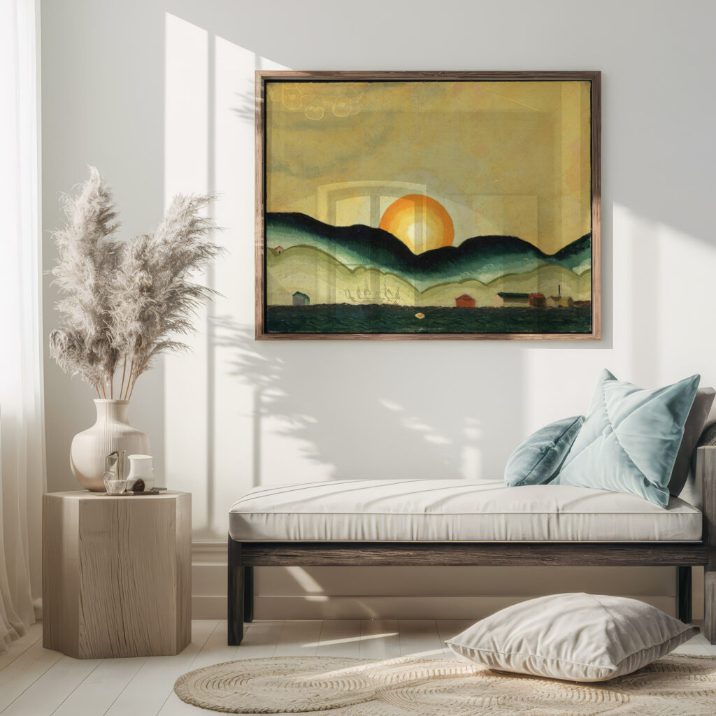 Sunrise Northport Harbor 1929 Arthur Dove 5 mockup