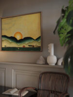 Sunrise Northport Harbor 1929 Arthur Dove video mockup